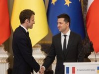 Zelenski ile Macron görüştü