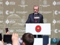Cumhurbaşkanı Erdoğan, Sultanahmet Camii'ni yeniden ibadete açtı