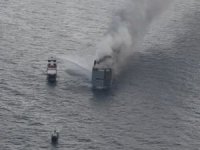 Hollanda’da yaklaşık 3 bin aracın bulunduğu gemide yangın çıktı