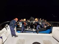 Yunanistan unsurlarınca geri itilen 33 düzensiz göçmen kurtarıldı