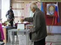 Rusya’da yerel seçim: Ukrayna'dan ele geçirileni bölgeler de sandık başında