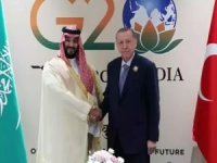 Cumhurbaşkanı Erdoğan, Suudi Arabistan Prensi Selman ile görüştü