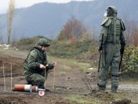 Karabağ'da mayın patlaması sonucu 2 Azerbaycan askeri öldü
