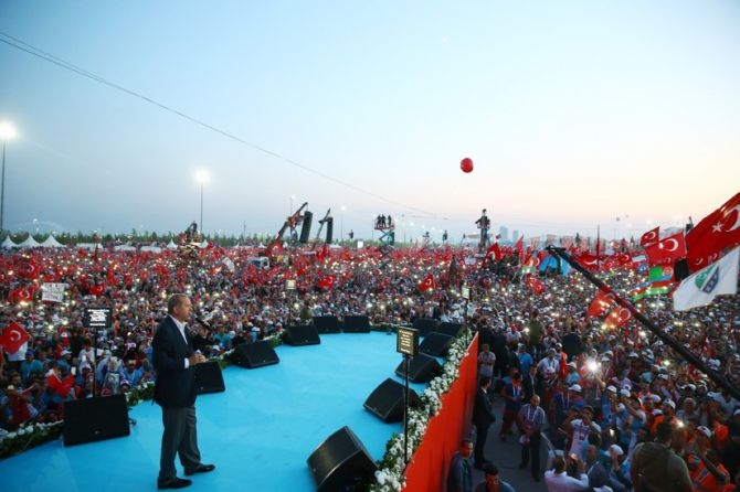 Cumhurbaşkanı Erdoğan Yenikapı'da 5 milyona seslendi 10