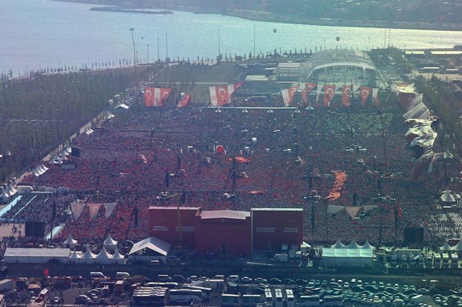 Cumhurbaşkanı Erdoğan Yenikapı'da 5 milyona seslendi 17