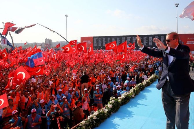 Cumhurbaşkanı Erdoğan Yenikapı'da 5 milyona seslendi 5