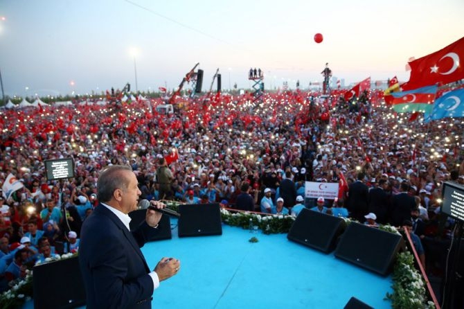 Cumhurbaşkanı Erdoğan Yenikapı'da 5 milyona seslendi 9