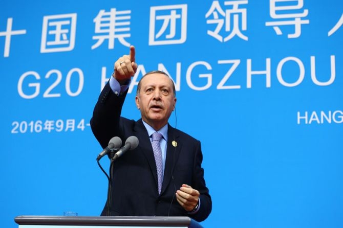 Cumhurbaşkanı Erdoğan Çin'de önemli mesajlar verdi 12