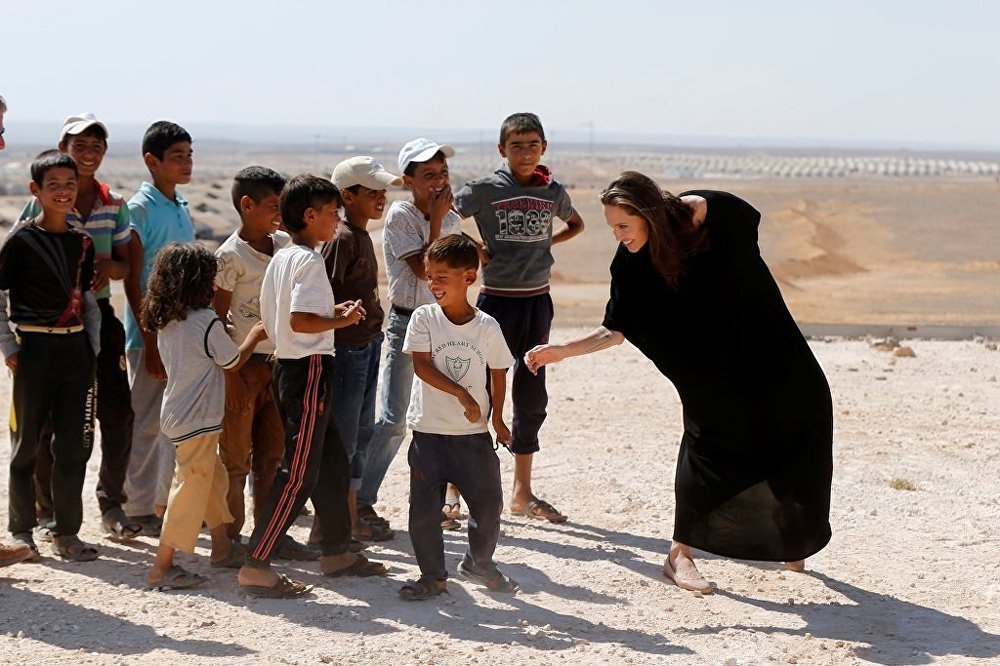 Ünlü oyuncu, Angelina Jolie'den Suriye çağrısı 1