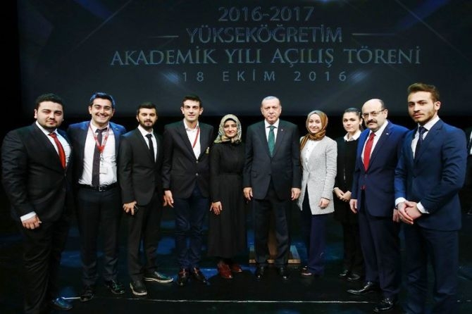 Cumhurbaşkanı Erdoğan: "Üniversiteleri topluma değer katan kurumlar yapa 14