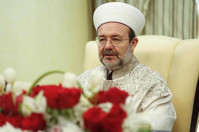 Görmez, Katar Evkaf ve İslam İşleri Bakanı ile bir araya geldi 3