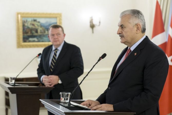 Başbakan Yıldırım, Rasmussen ile ortak basın toplantısı düzenledi 6