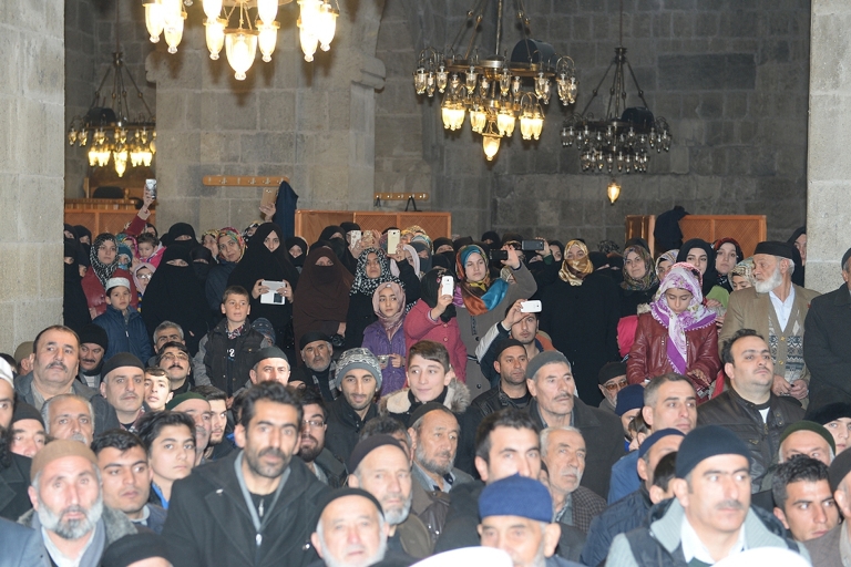 Erzurum öğrenciler icazetlerini aldı 2