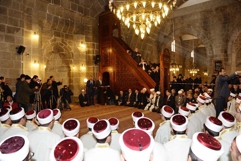 Erzurum öğrenciler icazetlerini aldı 7