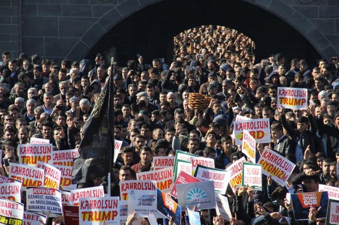 Diyarbakır'da 'Kudüs' İntifadası 1