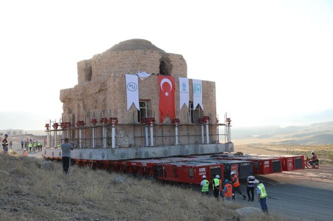 Artuklu Hamamı böyle taşındı 4