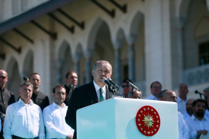 Erdoğan: "Camiler birlik ve beraberliğimizin çimentosudur" 11