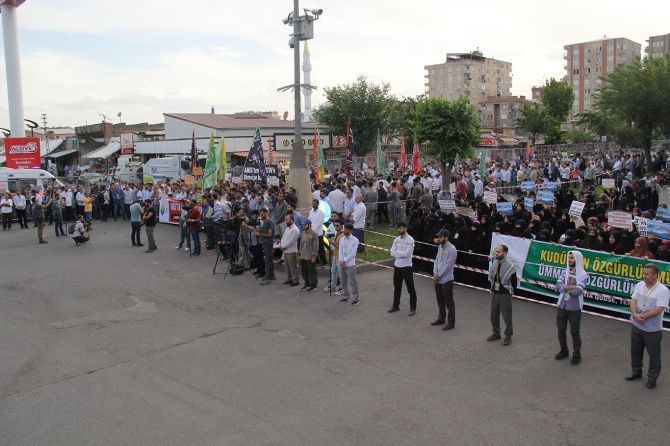 Diyarbakır "Özgür Kudüs" için yürüdü 6