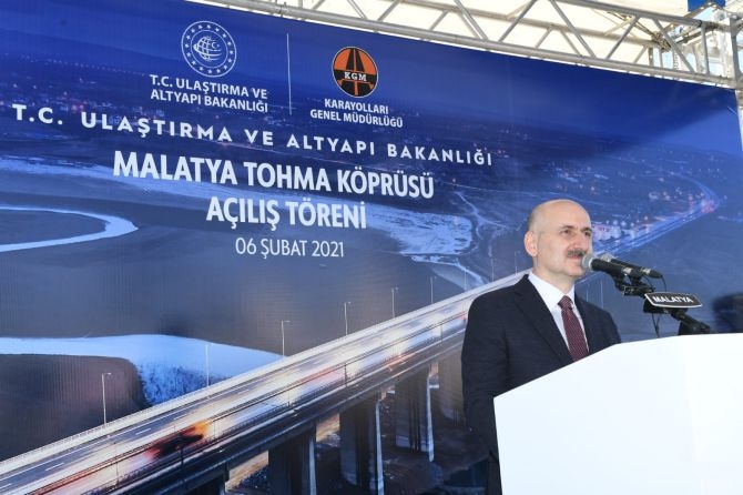 Tohma Köprüsü hizmete açıldı 1