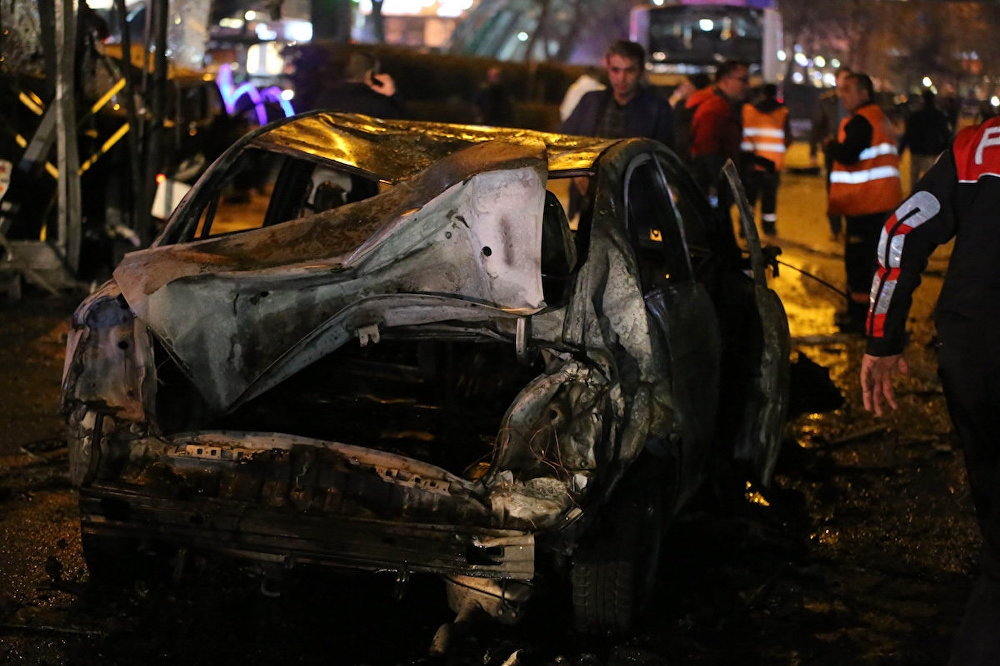 Ankara'nın merkezinde patlama: 34 ölü 1