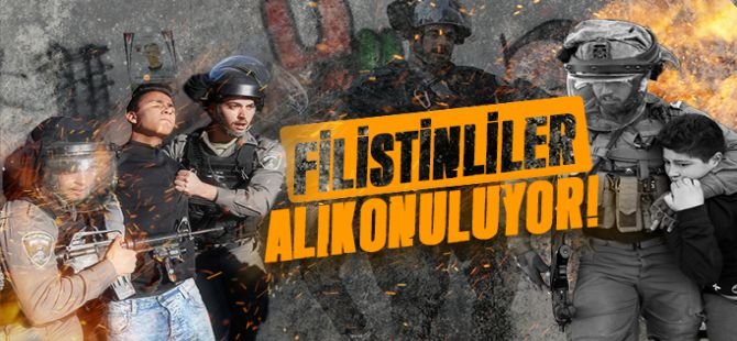 Batı Şeria'daki baskınlarda iki Filistinli yaralandı, çok sayıda kişi alıkonuldu