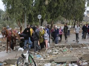 BM: Gazze'nin güneyinde göçe zorlanan 600 bin kişinin gidecek hiçbir yeri yok