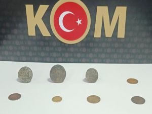 Tekirdağ'da 8 mühür ve sikke ele geçirildi