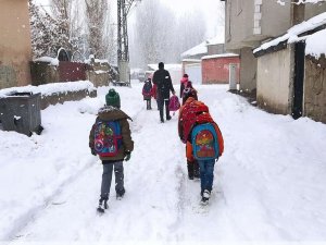 Edirne'de eğitime kar engeli