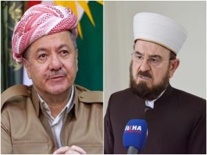 Mesud Barzani'den Ali Karadaği'ye tebrik telefonu