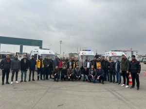 Ambulans Sürüş Güvenliği Eğitimi Verildi