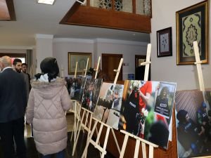 'Gazze soykırımına gazeteci gözüyle bakmak' konulu fotoğraf sergisi