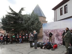 Ankara'da "Ümmete Çağrı Kudüs'e Özgürlük" sloganıyla basın açıklaması düzenlendi