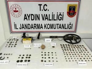 Aydın'da 160 tarihi sikke ele geçirildi