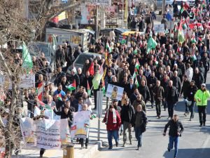 Mardin'de "Ümmetin Tufanı Yürüyüşü" düzenlendi