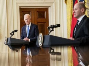 Biden ve Scholz, Beyaz Saray'da görüştü