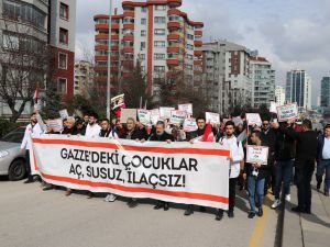 "Küresel Eylem Günü"nde işgalci ABD Büyükelçiliği önüne yürüyüş yapıldı