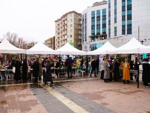 Diyarbakır’da Filistinliler için kermes