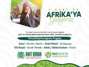 Umut Kervanı Ramazan çalışmaları için Afrika'ya gidiyor