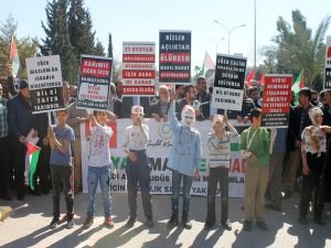 Şanlıurfa'da Gazze için basın açıklaması düzenlendi