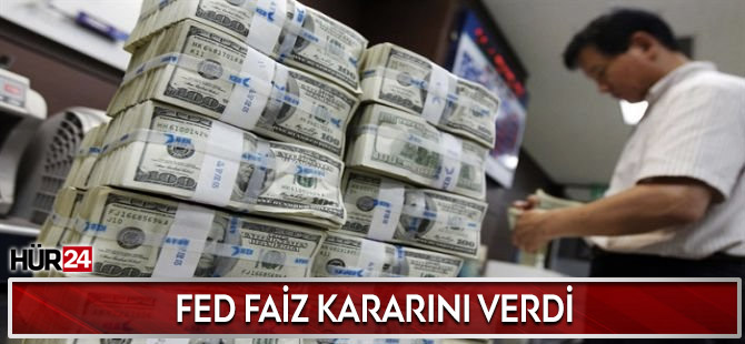 Fed faizi yüzde 4.50 seviyesinde sabit tuttu