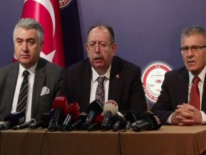 YSK Başkanı Yener'den seçim sonuçlarına ilişkin açıklama