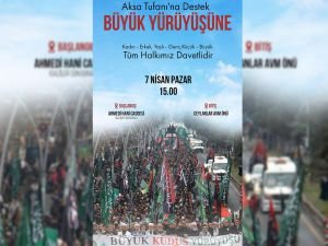 Peygamber Sevdalıları yarın Diyarbakır'da Aksa Tufanına destek yürüyüşü yapacak