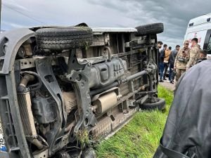 Diyarbakır'da trafik kazası: 1 ölü, 4 yaralı