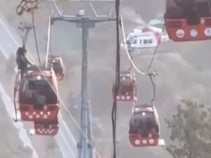 Teleferik kazasında kurtarma operasyonu sona erdi: 174 kişi tahliye edildi