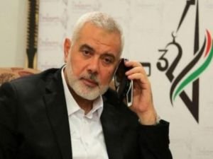 HAMAS Siyasi Büro Başkanı Heniye''den şehid Saklanan için taziye telefonu