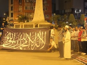 Adana'da Kudüs şehidi Saklanan için gıyabi cenaze namazı kılındı