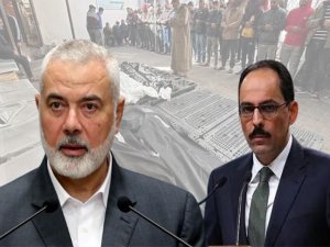 HAMAS Siyasi Büro Şefi Heniyye ile MİT Başkanı Kalın görüştü