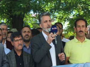 HÜDA PAR Sözcüsü Emiroğlu: Gazze meselesi siyaset üstü bir meseledir