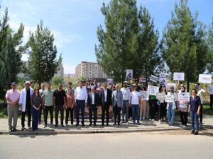 Siirt Üniversitesi'nden Gazze için anlamlı fidan dikimi