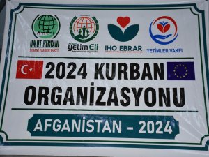 Kardeş yardım kuruluşları Afganistan'da kurban hazırlıklarını tamamladı